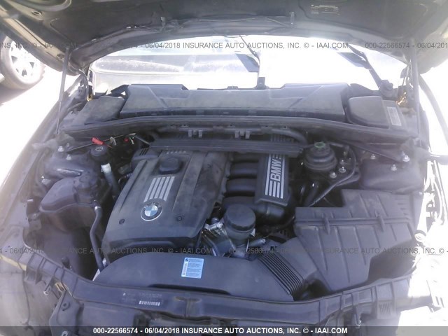 WBAUP7C51AVK77240 - 2010 BMW 128 I BLACK photo 10