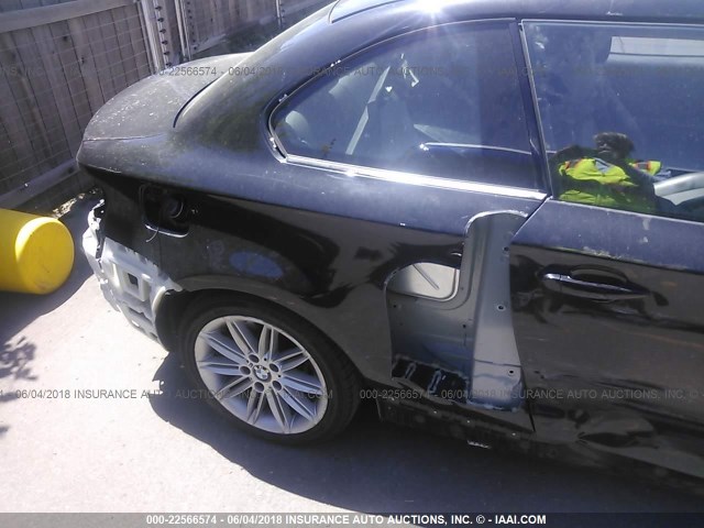 WBAUP7C51AVK77240 - 2010 BMW 128 I BLACK photo 6