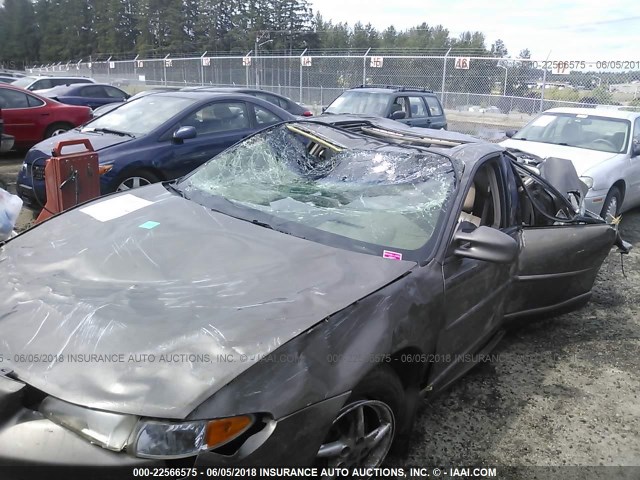 1G2WP52K72F130640 - 2002 PONTIAC GRAND PRIX GT BROWN photo 6