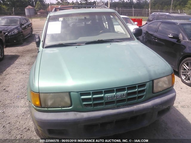 4S2CK58D0X4311883 - 1999 ISUZU RODEO S GREEN photo 6