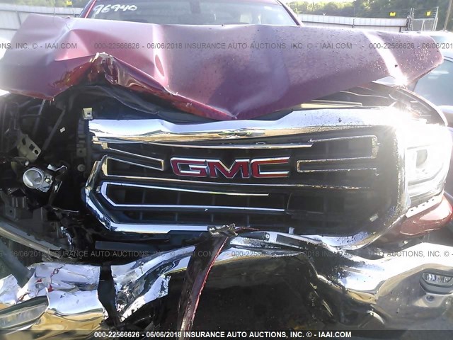 3GTU2MEC4GG248957 - 2016 GMC SIERRA K1500 SLE RED photo 10