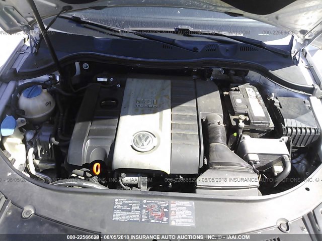 WVWJK73C37P024081 - 2007 VOLKSWAGEN PASSAT SILVER photo 10