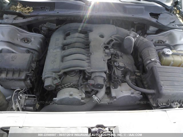 2C3KA53GX7H739950 - 2007 CHRYSLER 300 TOURING GRAY photo 10