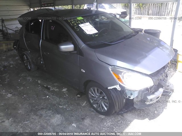 ML32F3FJ4JHF03967 - 2018 MITSUBISHI MIRAGE G4 ES Gümüş foto 1