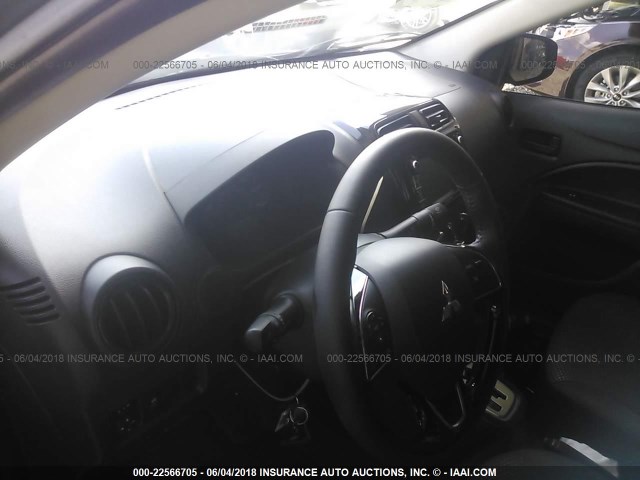 ML32F3FJ4JHF03967 - 2018 MITSUBISHI MIRAGE G4 ES Gümüş foto 5