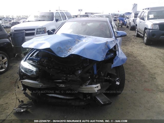 WBS3R9C50GK338004 - 2016 BMW M4 BLUE photo 6