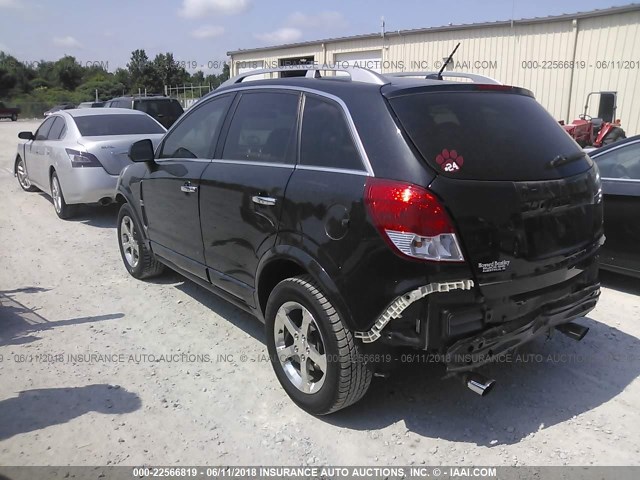 3GNAL3E52CS598789 - 2012 CHEVROLET CAPTIVA SPORT/LT BLACK photo 3