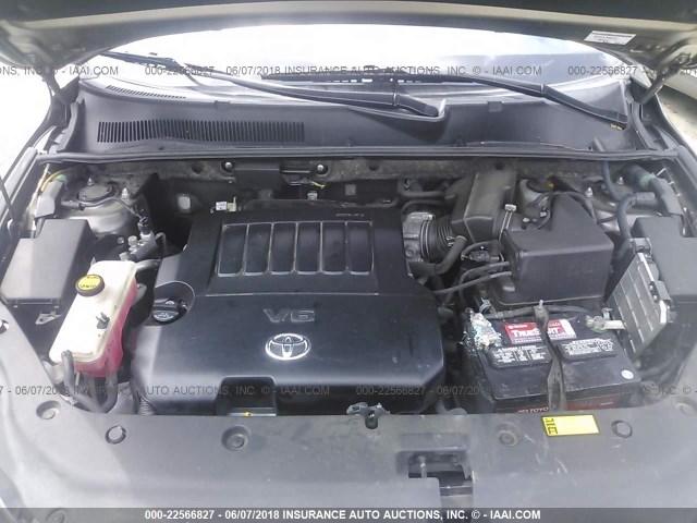 JTMDK4DV1AD014542 - 2010 TOYOTA RAV4 LIMITED BROWN photo 10