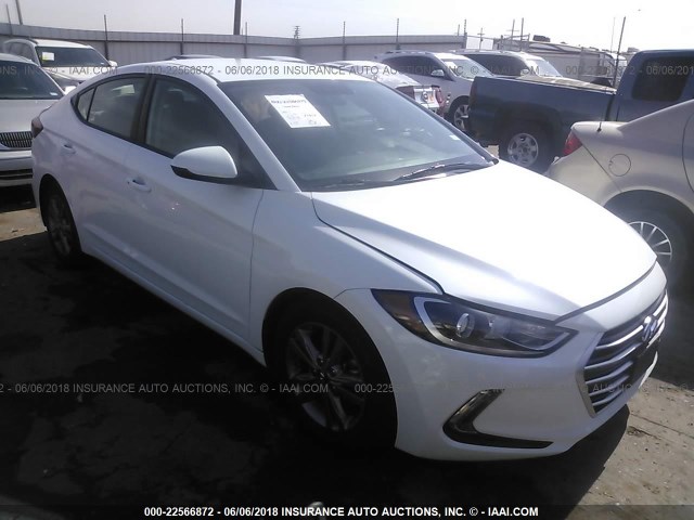 5NPD84LF4HH055311 - 2017 HYUNDAI ELANTRA SE/VALUE/LIMITED WHITE photo 1