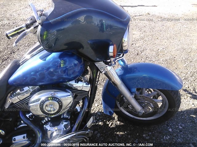 1HD1FCW145Y669819 - 2005 HARLEY-DAVIDSON FLHTCUI Көк фото 5