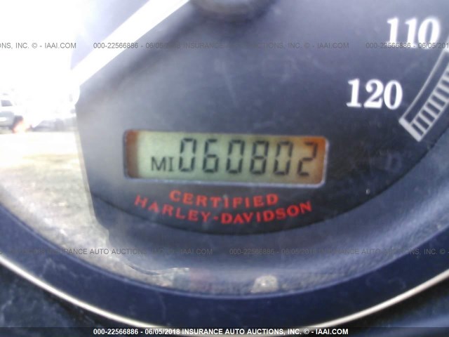 1HD1FCW145Y669819 - 2005 HARLEY-DAVIDSON FLHTCUI Көк фото 7