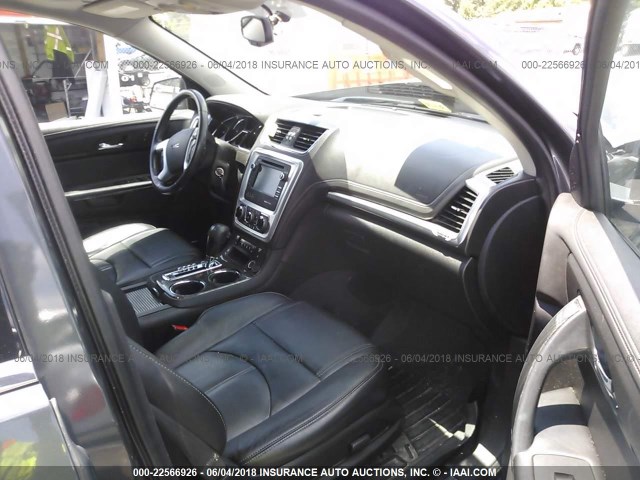 1GKKVRKD8DJ257104 - 2013 GMC ACADIA SLT-1 Grau Foto 5