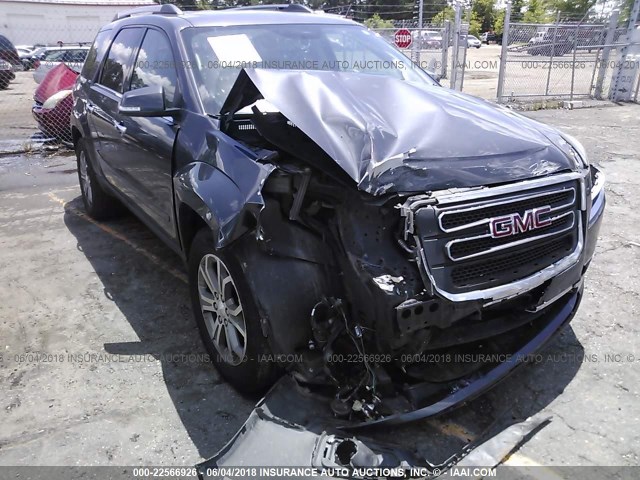 1GKKVRKD8DJ257104 - 2013 GMC ACADIA SLT-1 Grau Foto 6