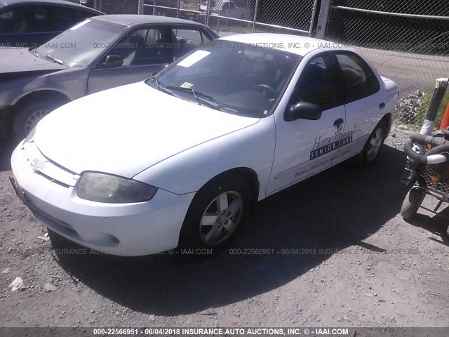 1G1JF52F737310202 - 2003 CHEVROLET CAVALIER LS 白色 照片 2