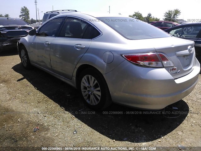 1YVHZ8CH9A5M33310 - 2010 MAZDA 6 I SILVER photo 3