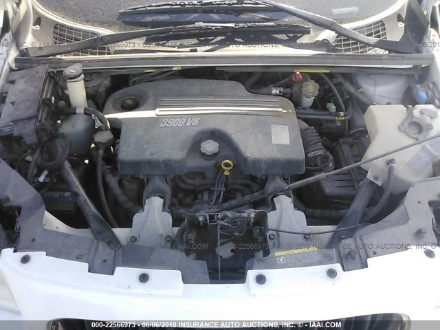 5GADV33157D104769 - 2007 BUICK TERRAZA CXL WHITE photo 10