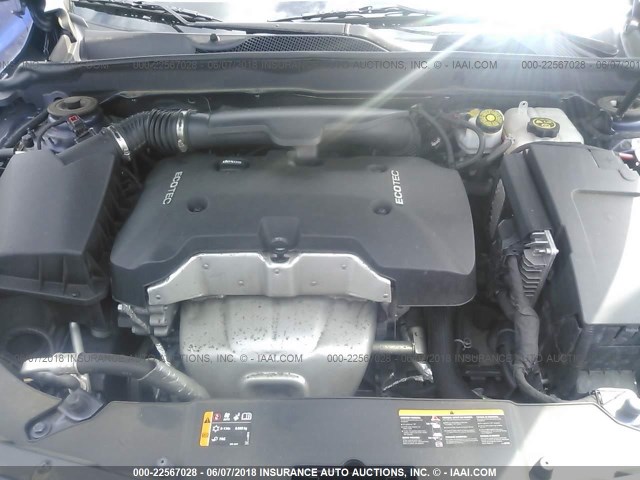 1G11C5SL9EF284516 - 2014 CHEVROLET MALIBU 1LT 蓝色 照片 10