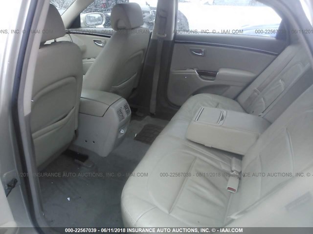 KMHFC46F98A320553 - 2008 HYUNDAI AZERA SE/LIMITED Champagne photo 8