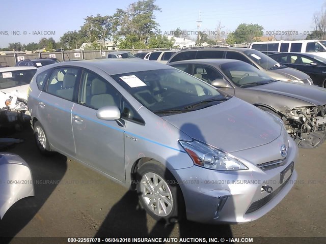 JTDZN3EU7C3089509 - 2012 TOYOTA PRIUS V SILVER photo 1