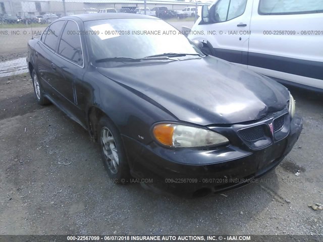 1G2NF52E04M502066 - 2004 PONTIAC GRAND AM SE1 BLACK photo 1