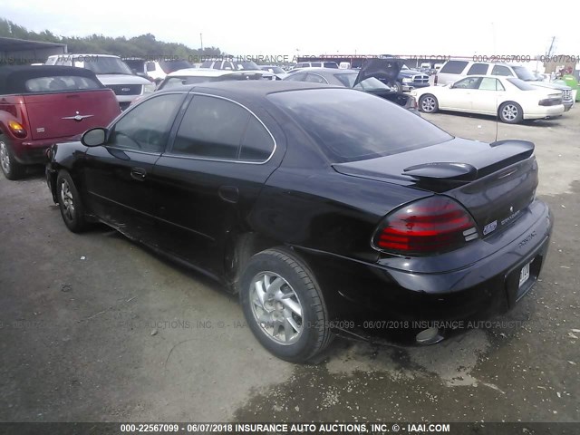 1G2NF52E04M502066 - 2004 PONTIAC GRAND AM SE1 BLACK photo 3