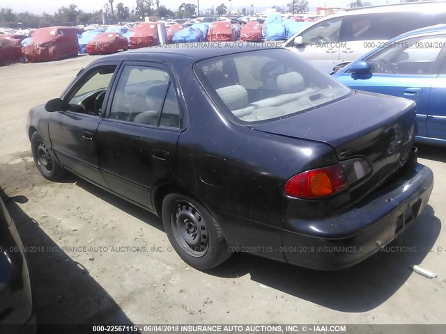 1NXBR12E7WZ036391 - 1998 TOYOTA COROLLA VE/CE/LE 黑色 照片 3