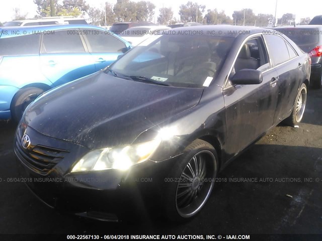 4T1BE46K07U166950 - 2007 TOYOTA CAMRY NEW GENERAT CE/LE/XLE/SE BLACK photo 2