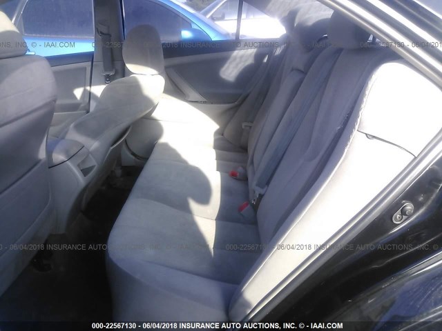 4T1BE46K07U166950 - 2007 TOYOTA CAMRY NEW GENERAT CE/LE/XLE/SE BLACK photo 8