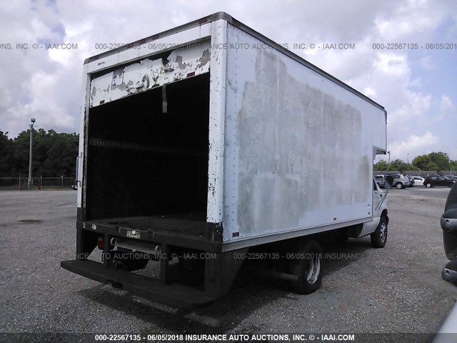 1FDWE35L42HA35897 - 2002 FORD ECONOLINE E350 SUPER DUTY CTWAY VAN WHITE photo 4