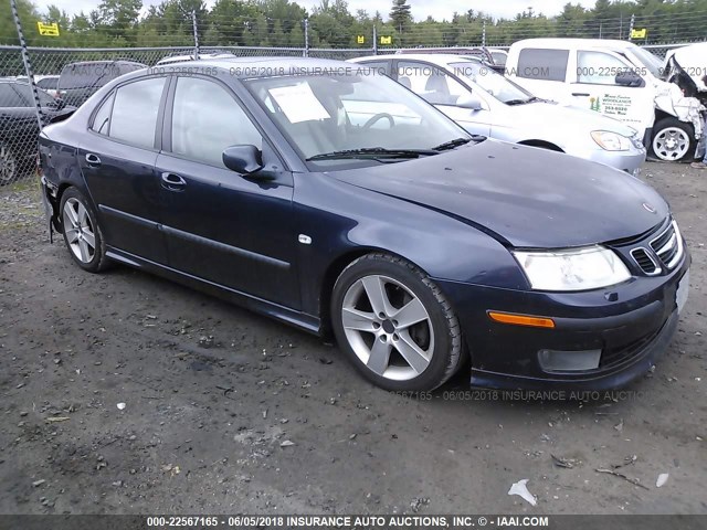 YS3FH41U461149812 - 2006 SAAB 9-3 AERO BLUE photo 1