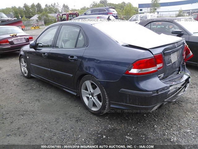 YS3FH41U461149812 - 2006 SAAB 9-3 AERO BLUE photo 3