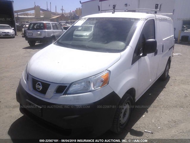 3N6CM0KN7FK717486 - 2015 NISSAN NV200 2.5S/2.5SV WHITE photo 2