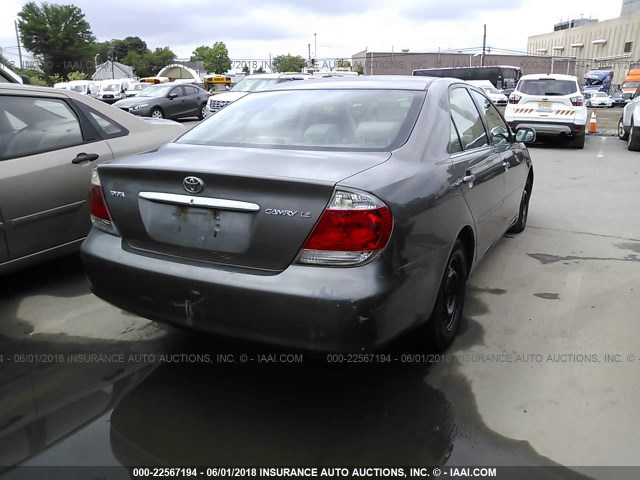 4T1BE32KX6U689116 - 2006 TOYOTA CAMRY LE/XLE/SE GRAY photo 4