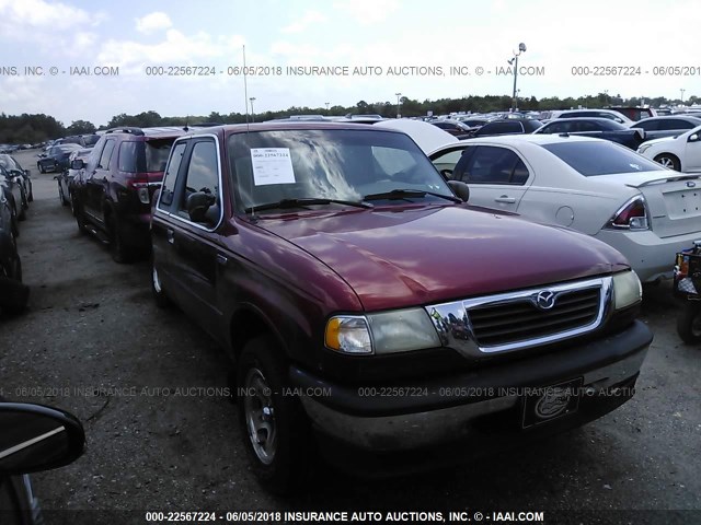 4F4YR16C5XTM25200 - 1999 MAZDA B2500 CAB PLUS RED photo 1