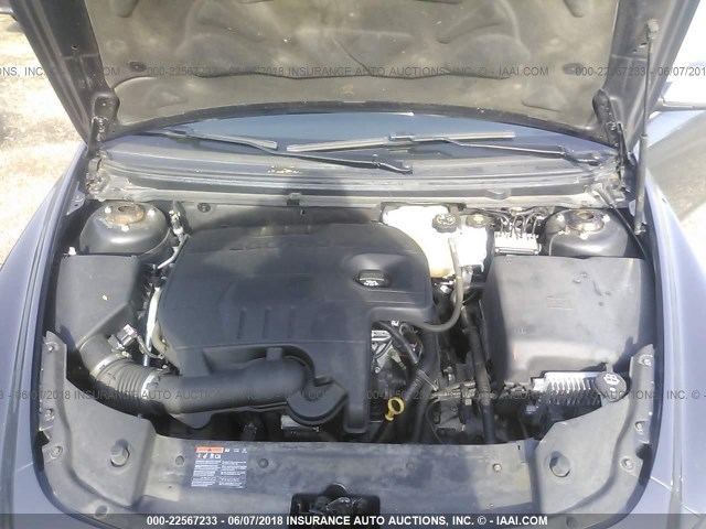 1G1ZE5E05CF249161 - 2012 CHEVROLET MALIBU LTZ 灰色 照片 10