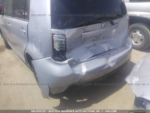 JTLZE4FE9DJ040438 - 2013 TOYOTA SCION XB Silber Foto 6
