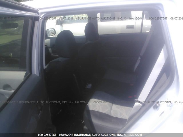 JTLZE4FE9DJ040438 - 2013 TOYOTA SCION XB Silber Foto 8