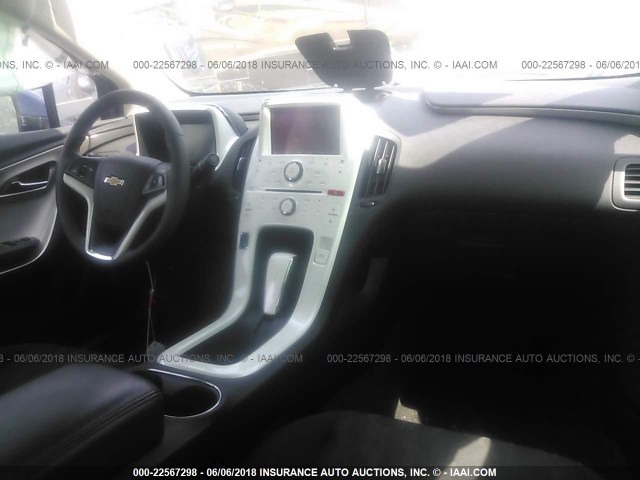 1G1RA6E41DU145459 - 2013 CHEVROLET VOLT BLUE photo 5