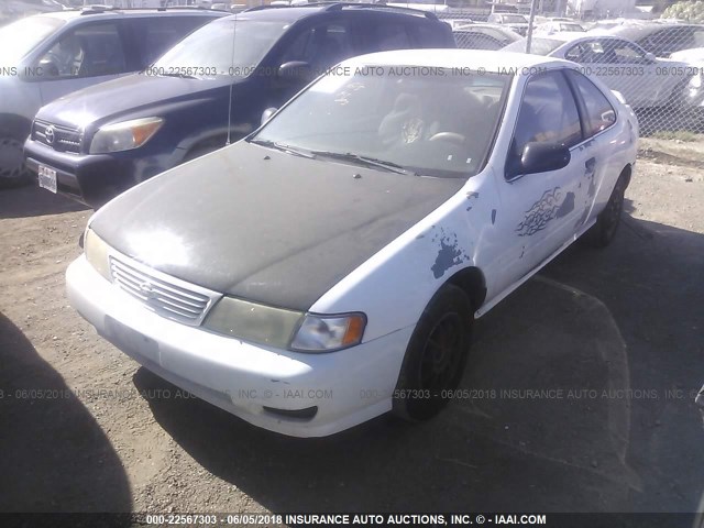 1N4AB42D4SC503317 - 1995 NISSAN 200SX SE WHITE photo 2