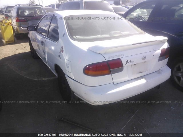 1N4AB42D4SC503317 - 1995 NISSAN 200SX SE WHITE photo 3