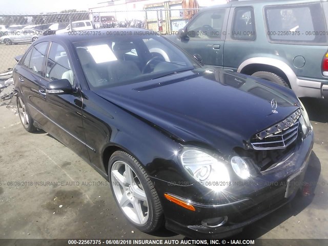 WDBUF72X48B324800 - 2008 MERCEDES-BENZ E 550 BLACK photo 1