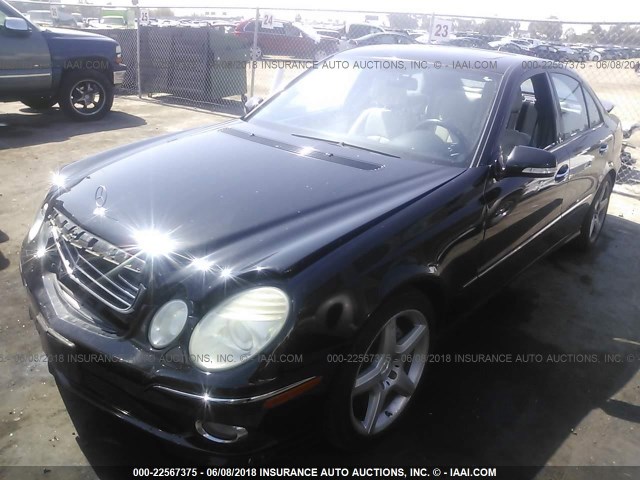 WDBUF72X48B324800 - 2008 MERCEDES-BENZ E 550 BLACK photo 2