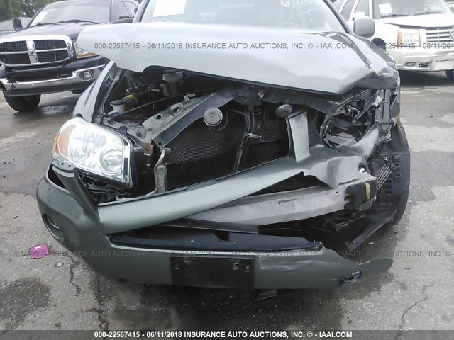 JTEEW21A770044669 - 2007 TOYOTA HIGHLANDER HYBRID GREEN photo 6