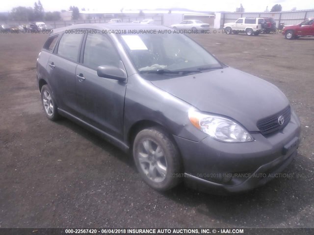 2T1LR30E46C555645 - 2006 TOYOTA COROLLA MATRIX XR GRAY photo 1