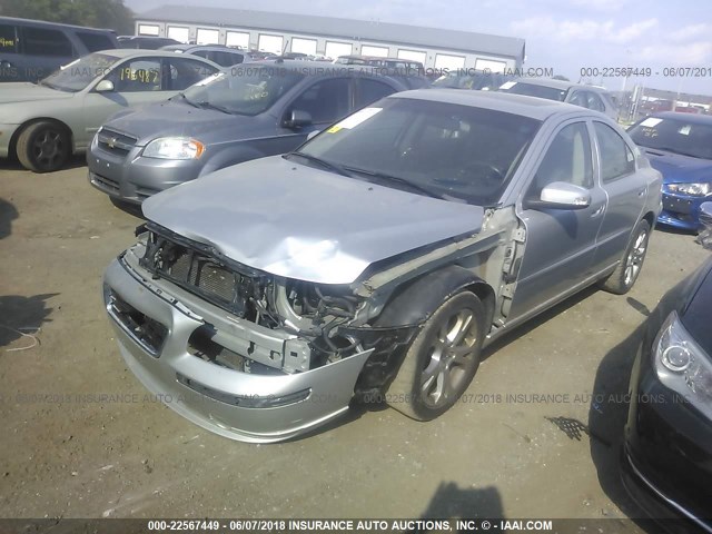 YV1RS592992735932 - 2009 VOLVO S60 2.5T SILVER photo 2