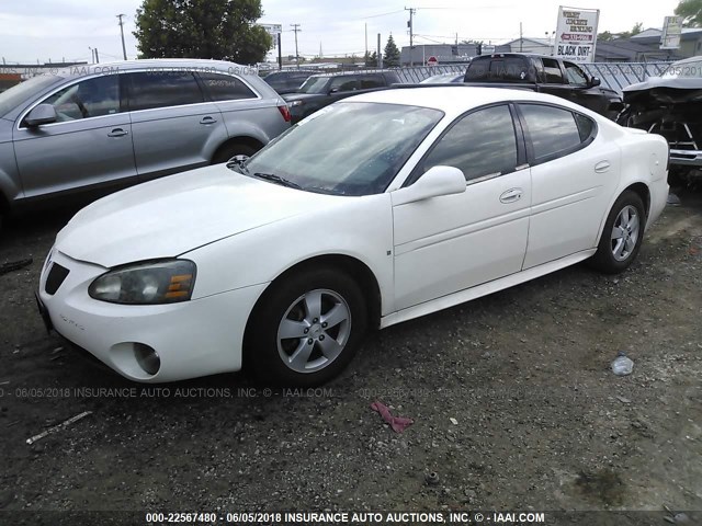 2G2WP552361285565 - 2006 PONTIAC GRAND PRIX WHITE photo 2