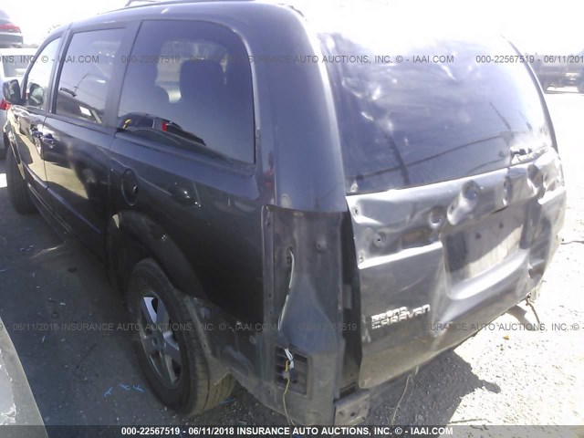 2C4RDGCG4CR241812 - 2012 DODGE GRAND CARAVAN SXT GRAY photo 3