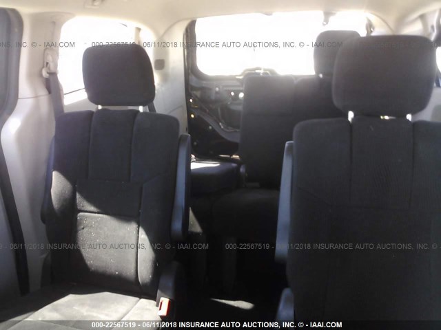 2C4RDGCG4CR241812 - 2012 DODGE GRAND CARAVAN SXT GRAY photo 8