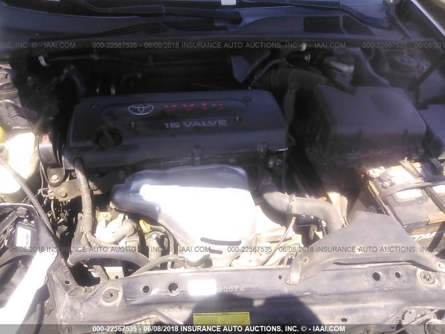 4T1BE32KX6U159440 - 2006 TOYOTA CAMRY LE/XLE/SE შავი ფოტო 10