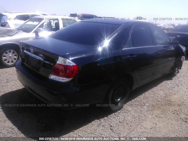 4T1BE32KX6U159440 - 2006 TOYOTA CAMRY LE/XLE/SE შავი ფოტო 4